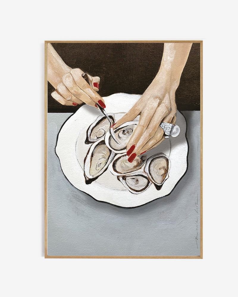 Art print - Ohlala Oysters