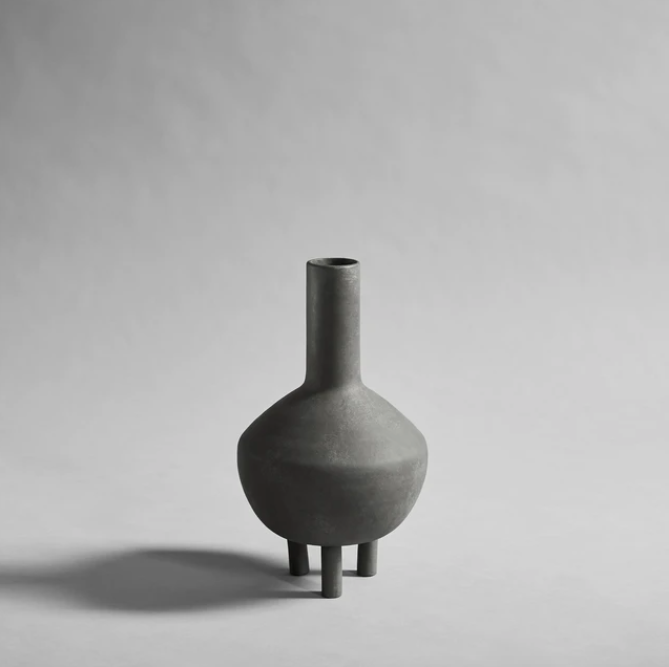 101 Duck Vase Fat Dark Grey 【公式通販】