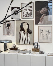 Perfectly Imperfect | Art print 30 x 40 cm - Poésie, brown