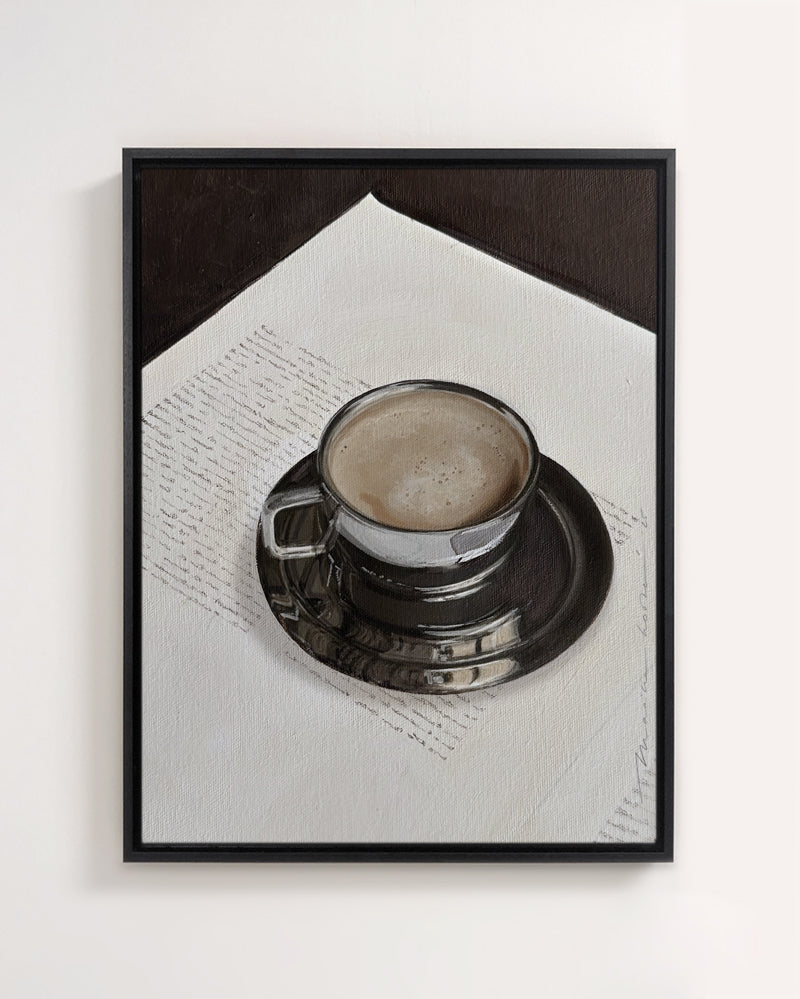 Fine-Art Canvas - Café crème