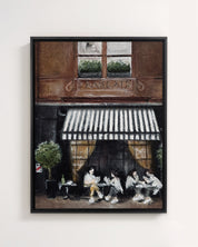 Fine-Art Canvas - La terrasse