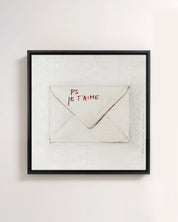 Fine-Art Canvas - P.S. Je t'aime