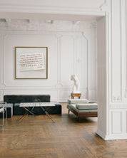 Fine-Art Canvas - Lettre d'Amour