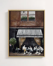 Fine-Art Canvas - La terrasse