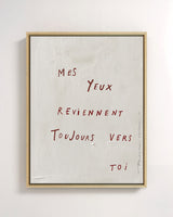 Fine-Art Canvas - mes yeux