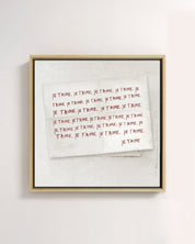 Fine-Art Canvas - Lettre d'Amour