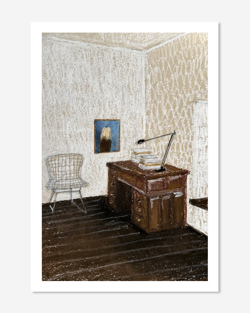 Le Bureau - postcard
