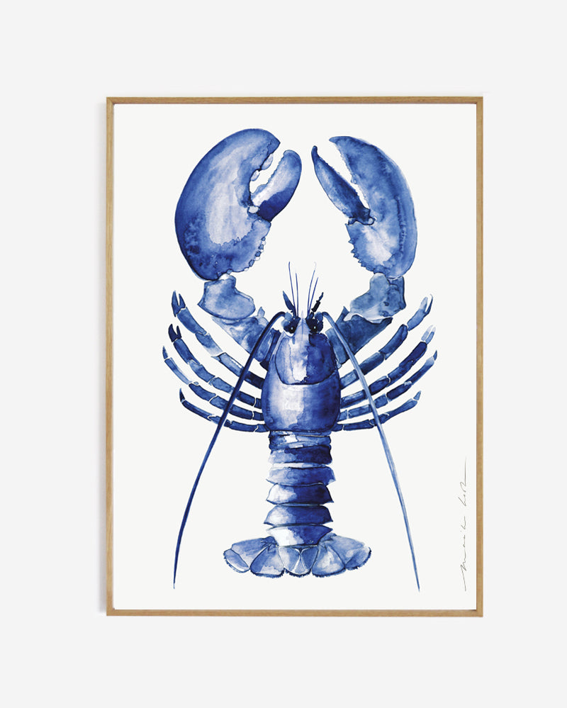 Art print - Lobster blue