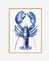 Art print - Lobster blue