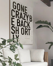 Gone crazy OUTDOOR