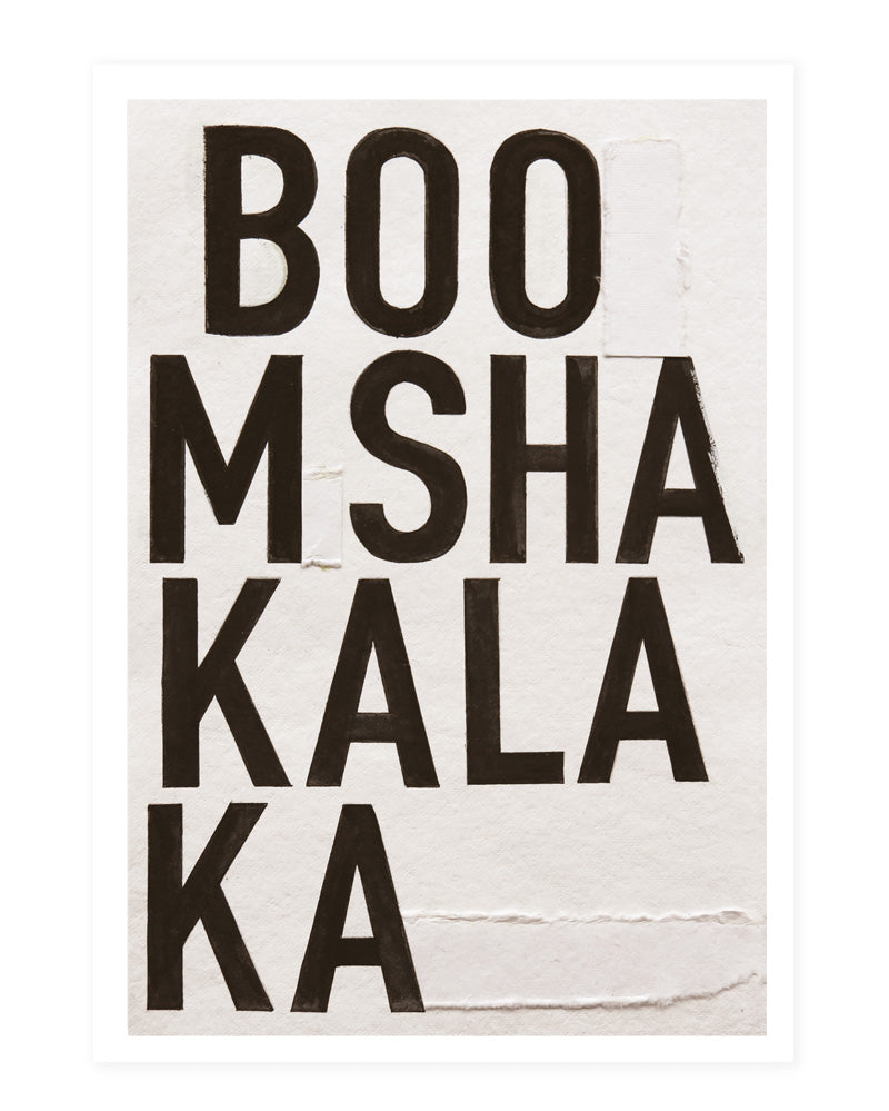 Boomshakalaka - postcard