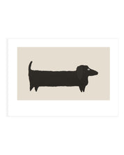 Le chien - postcard