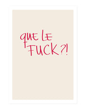 Que le fuck, summer - postcard