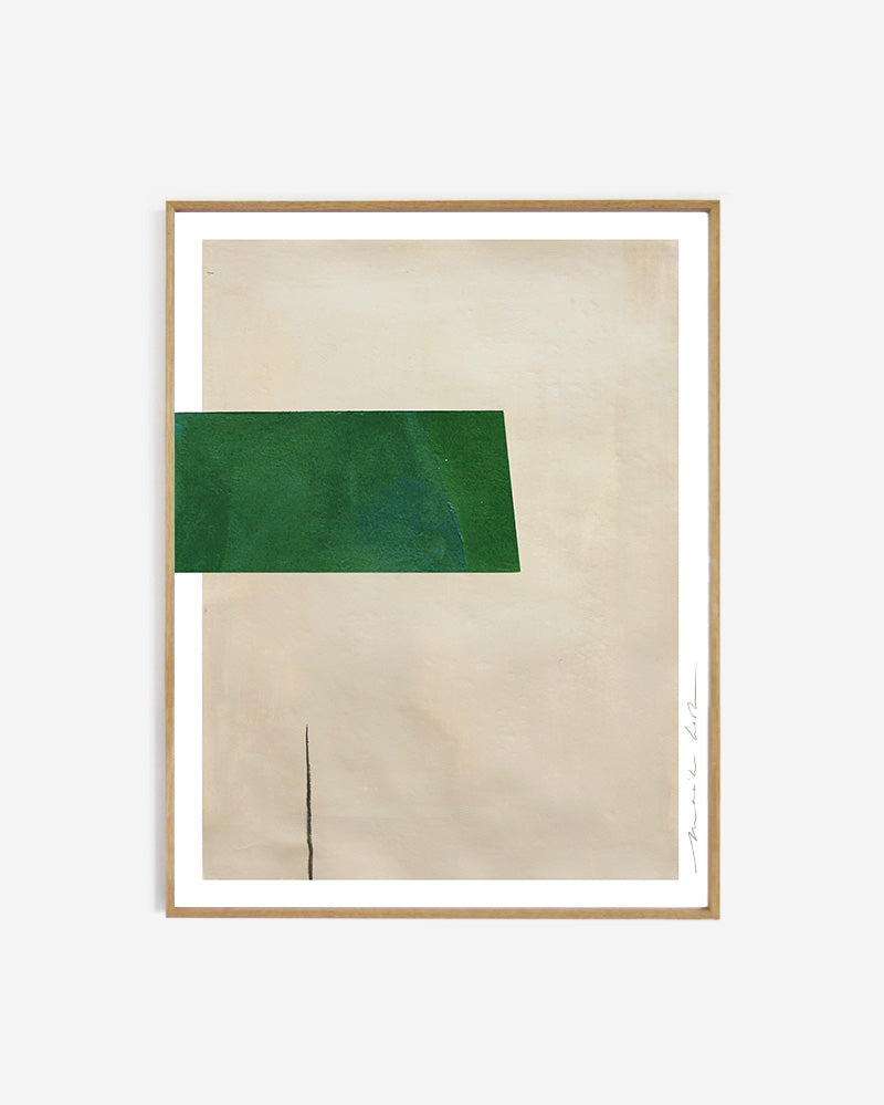 Art print - abstract NO.2 green