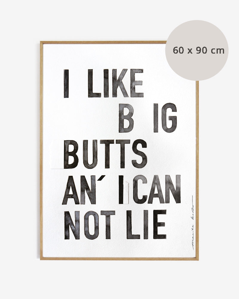 Art print - Big butts