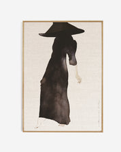 Art print - Black dress