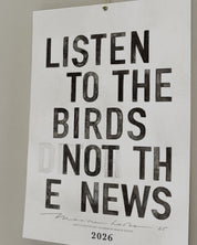 Limited Edition Art Calendar - 2026