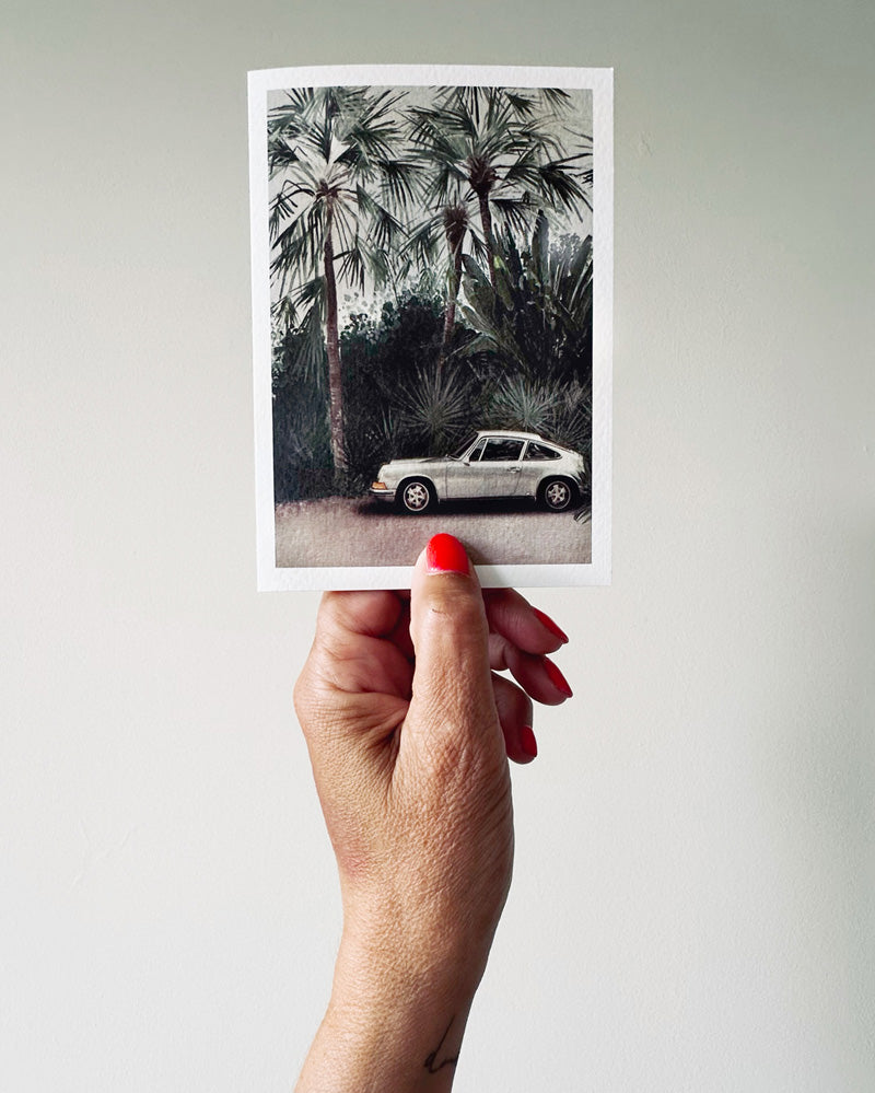 En route - postcard