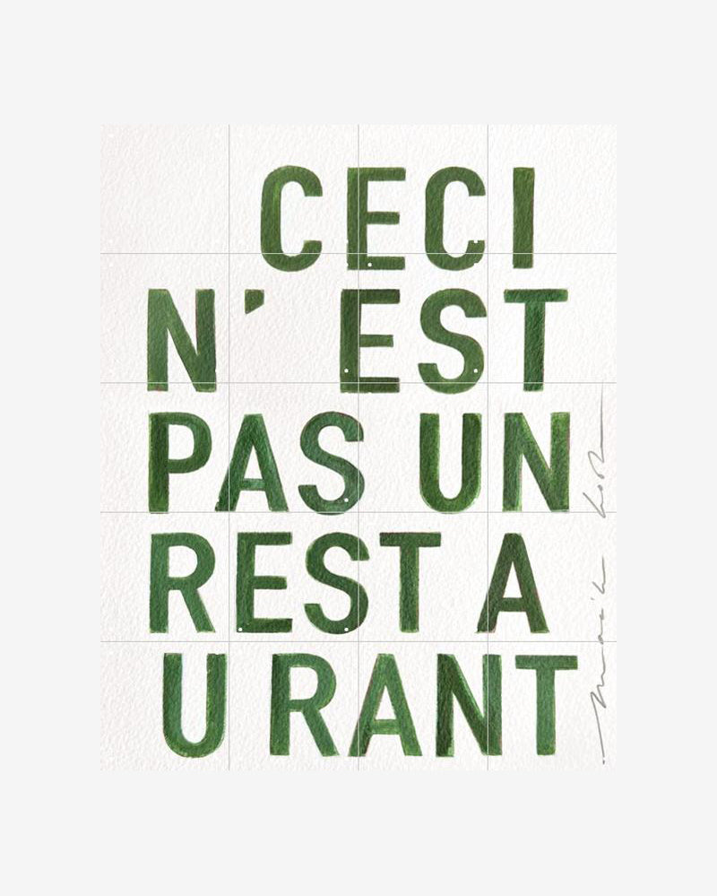 IXXI - Restaurant, green