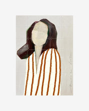 IXXI - Lady in stripes, orange