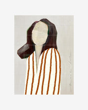 IXXI - Lady in stripes, orange