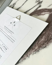 Fine-art Acryl - Lady in stripes