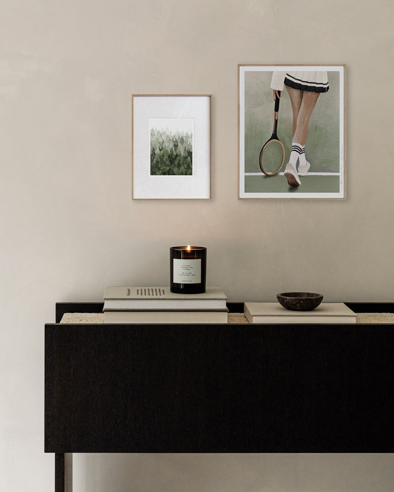 Art print - Tennis sur Gazon