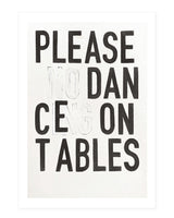 Dance - postcard