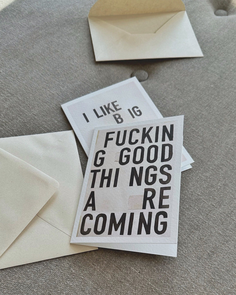 Big butts - postcard