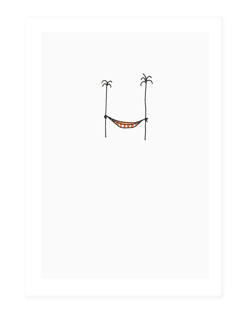 hang in there - postcard