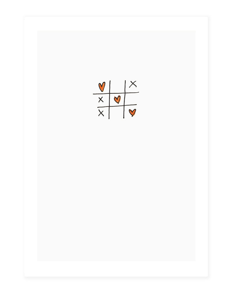 love game - postcard