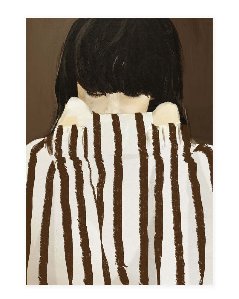 Shy - postcard