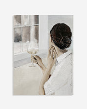 Fine-art Acryl - Woman in the window