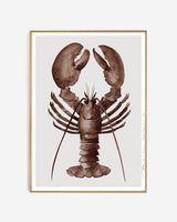 Art print - Lobster brown
