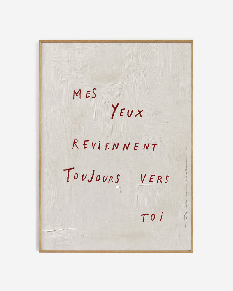 Art print - Mes Yeux