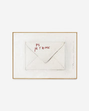 Art print - P.S. Je t'aime