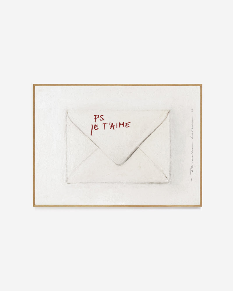 Art print - P.S. Je t'aime