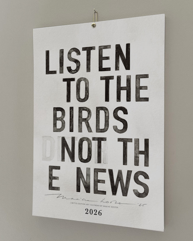 Limited Edition Art Calendar - 2026