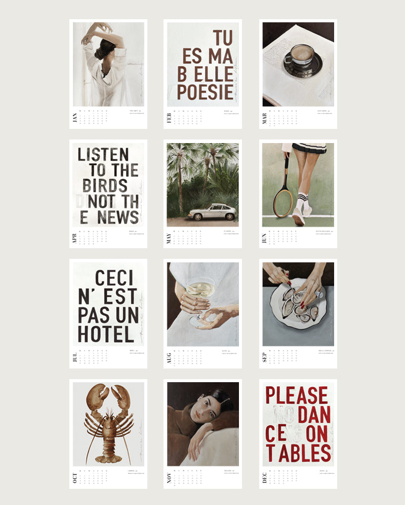 Limited Edition Art Calendar - 2026