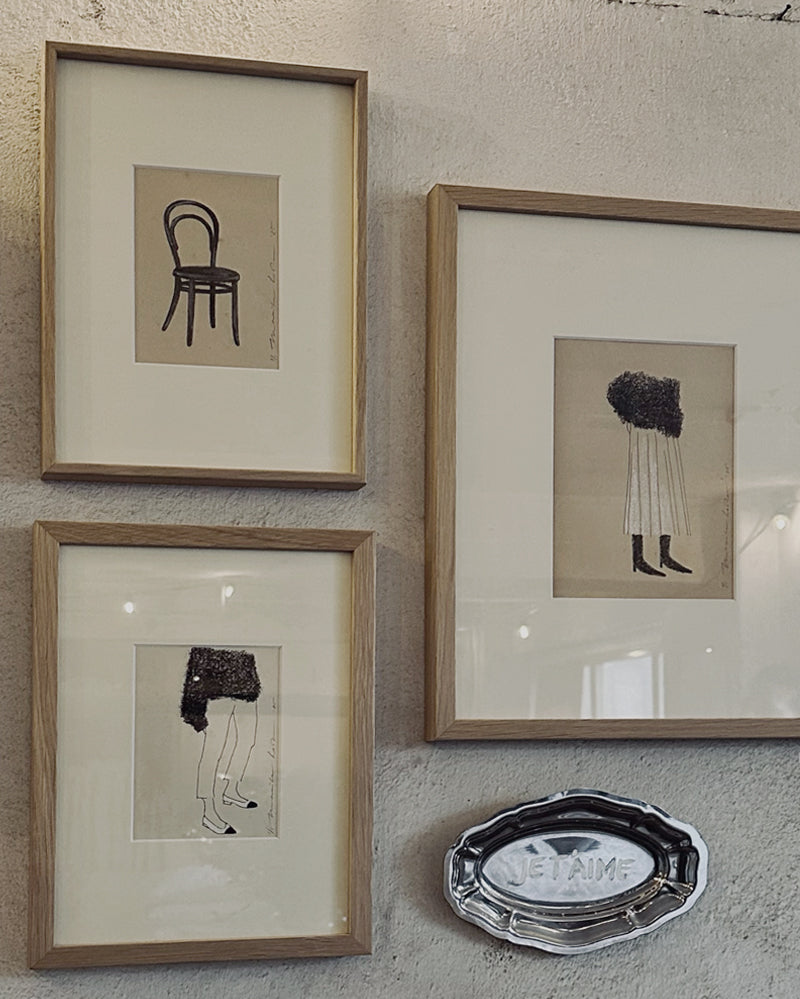 Original artwork 'vintage' Thonet no.1