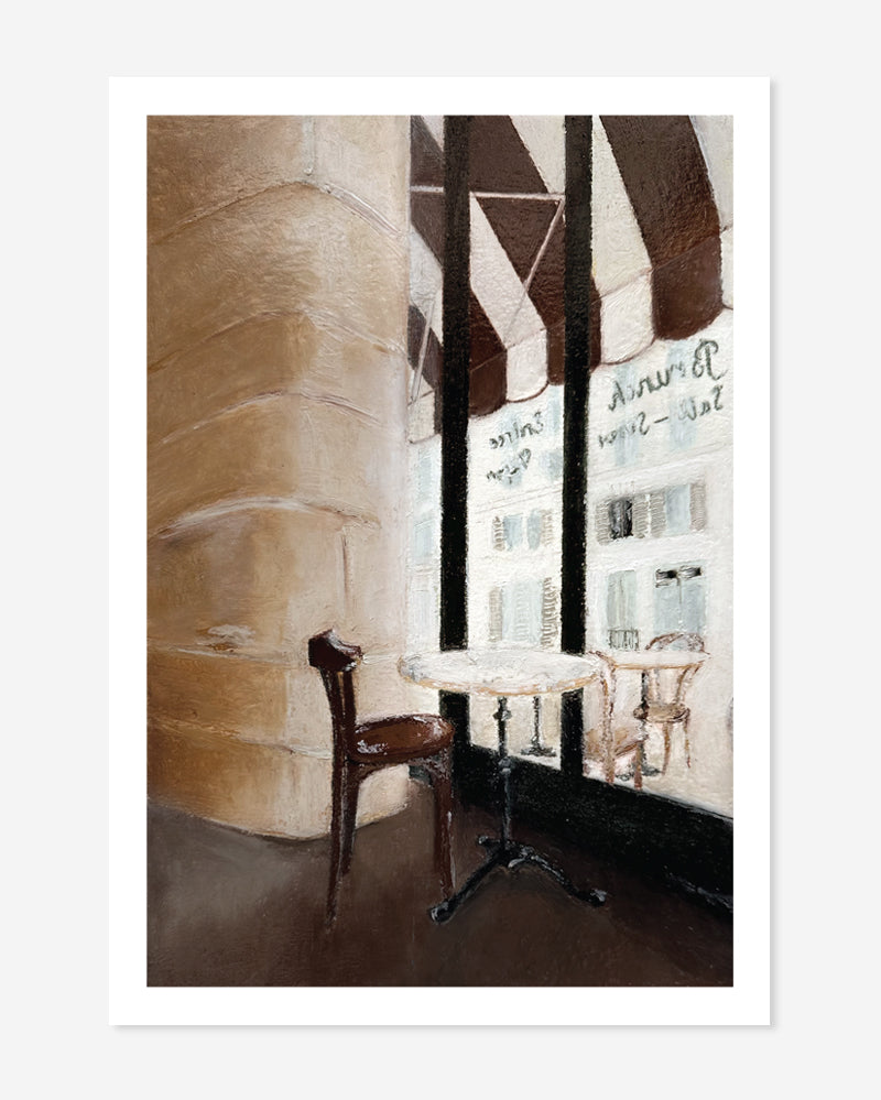 Café de Paris - postcard