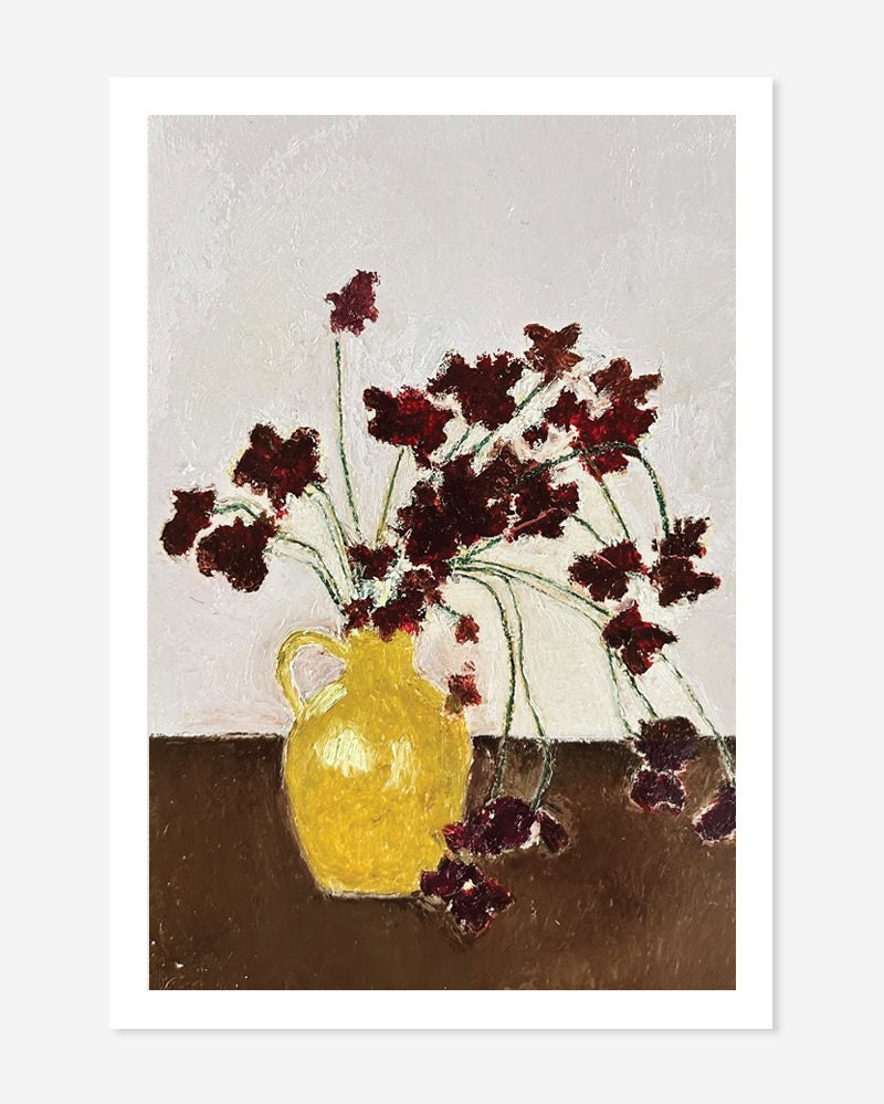 le Jaune - postcard