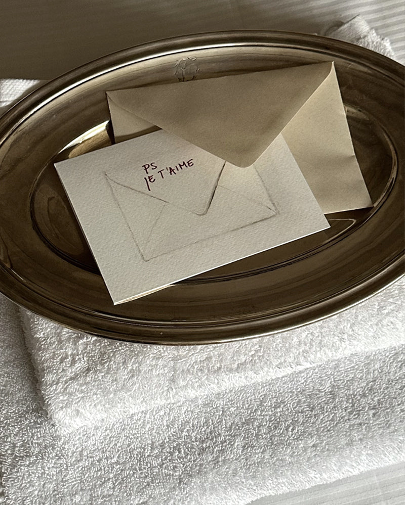 P.S. Je t'aime - postcard