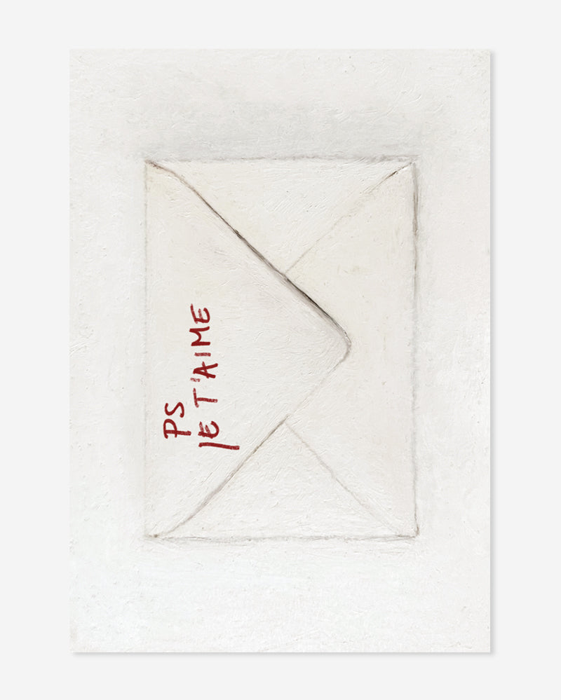 P.S. Je t'aime - postcard