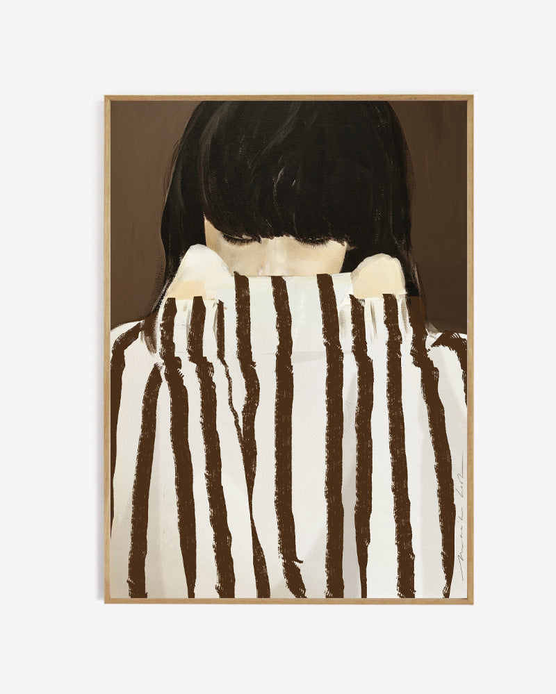 Perfectly Imperfect | Art print 30 x 40 cm - Shy