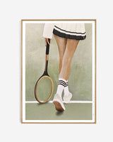 Art print - Tennis sur Gazon