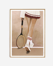 Perfectly Imperfect | Art print 30 x 40 cm - Tennis sur Terre Battue