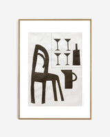 Art print - Sur la terrasse