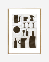 Art print - Boire un verre
