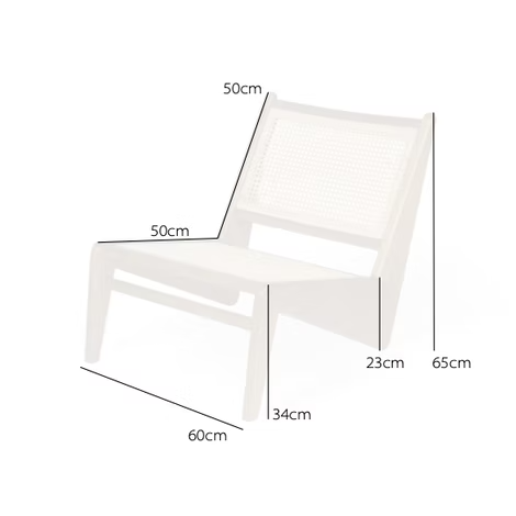 Kangaroo Chair - Darkened Teak